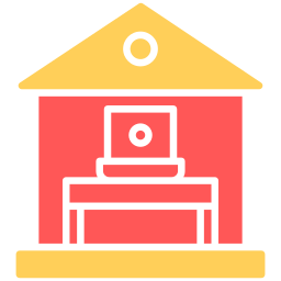 Домашний офис иконка