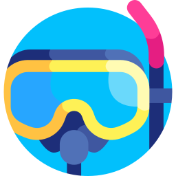 Diving goggles icon