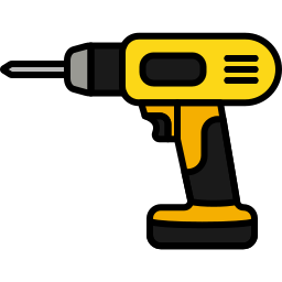 Hand drill icon