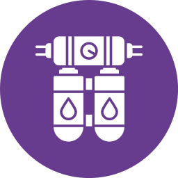 Water filter icon