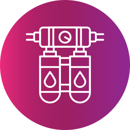 Water filter icon