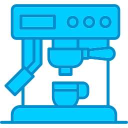 macchina per il caffè icona