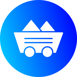 Mining cart icon