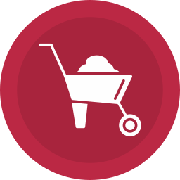 Wheelbarrow icon