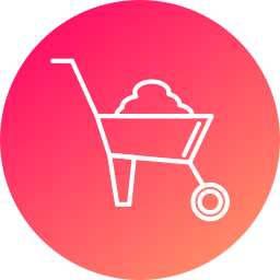 Wheelbarrow icon