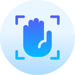 handpalm scan icoon