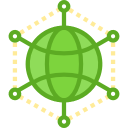 globaal netwerk icoon