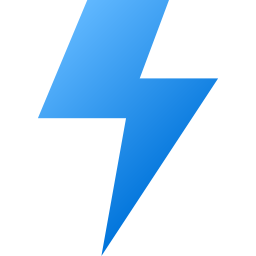 Thunder bolt icon