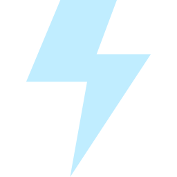 Thunder bolt icon