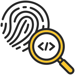 forensisch onderzoek icoon