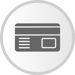 carta di credito icona