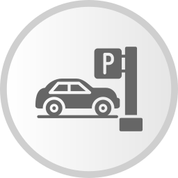 parcheggio auto icona