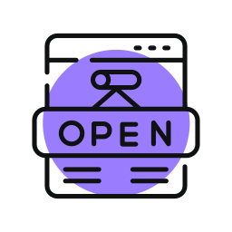 Open icon