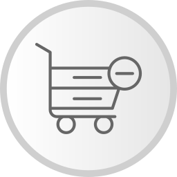 Remove from cart icon