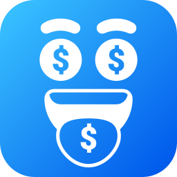 Dollar eye icon