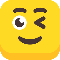 glimlach-knipoog icoon