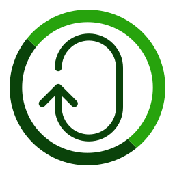 ループ矢印 icon