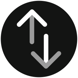 Up and down icon