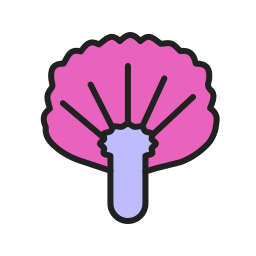 bieslook bloeit icoon