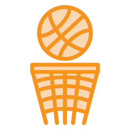 panier de basket Icône