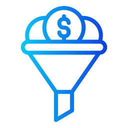 Sales funnel icon