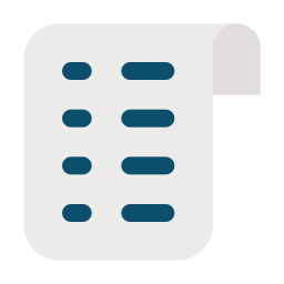 Shopping list icon