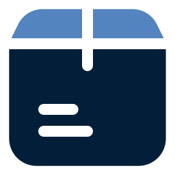 Shipping box icon