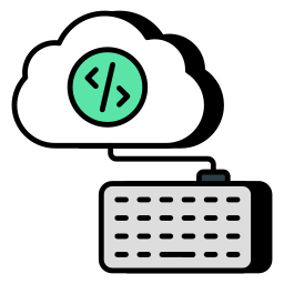 computación en la nube icono