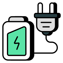 batterie aufladen icon
