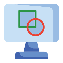 computer grafica icona