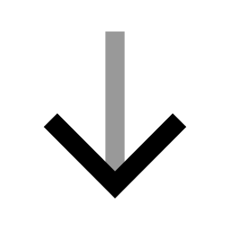 Down arrow icon