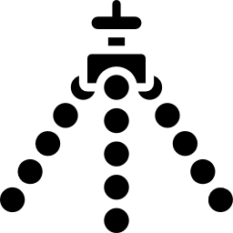 trípode icono