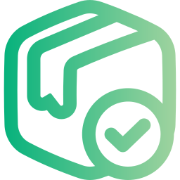 Package delivered icon