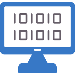 Binary code icon