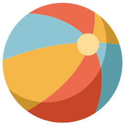 Beach ball icon