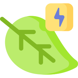 Eco energy icon