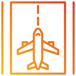 landingsbaan icoon
