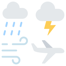conditions météorologiques extrêmes Icône