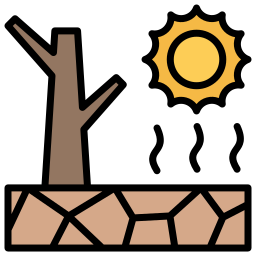 sequías icono