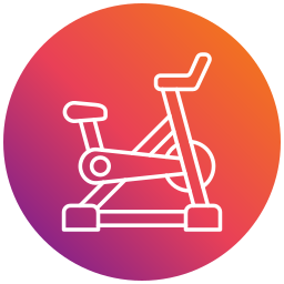 Stationary bike icon