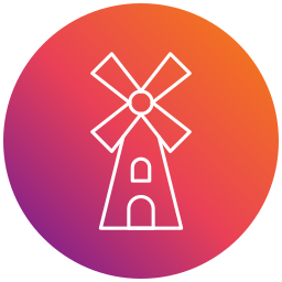 Wind mill icon