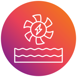 Hydro power icon