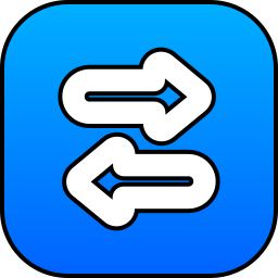 Left and right icon