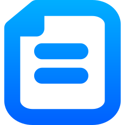 Folded document icon