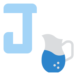 Letter j icon