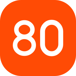 80 icono