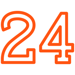 número 24 icono