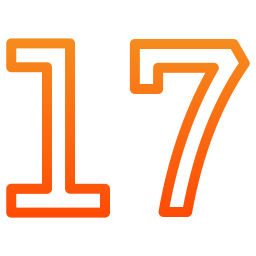 número 17 Ícone