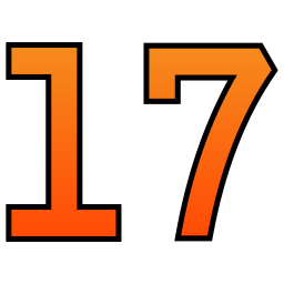 número 17 Ícone