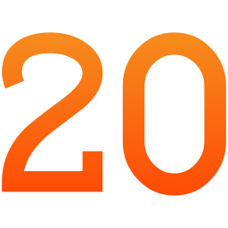 número 20 Ícone